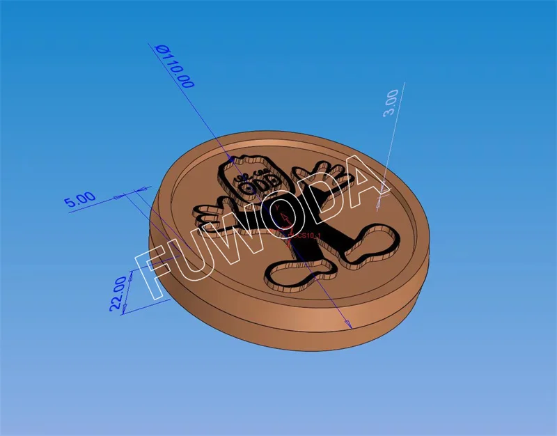 Description Picture 4 of item3Pcs Commercial Non-stick Coating Korean Gold Coin Waffle Machine Round Shape Cheese Bread Cartoon Waffle Maker Snack Equipment