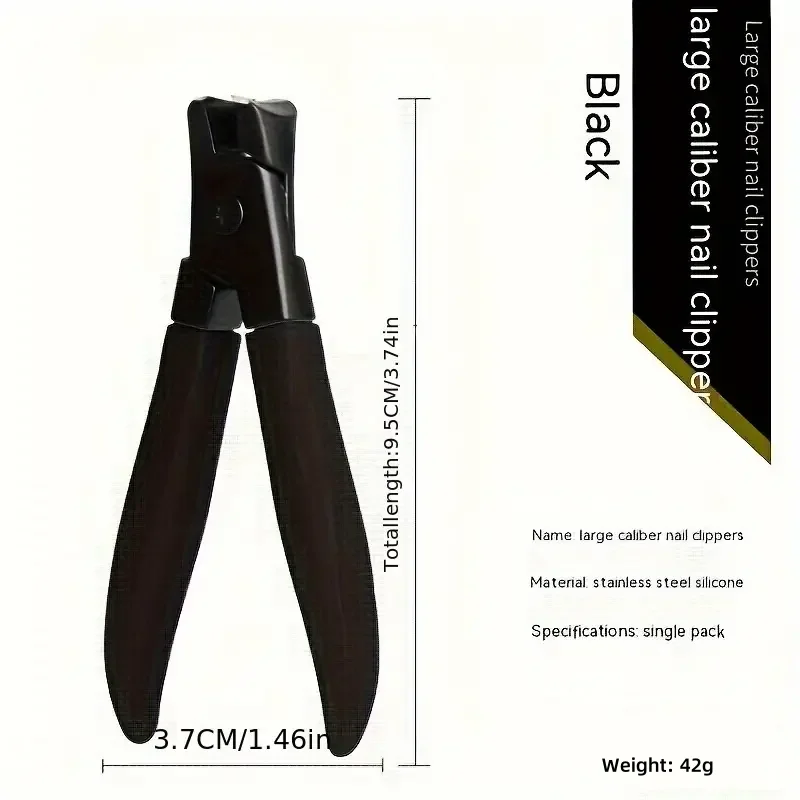 Professional Toenail Scissors Set - Extra Large Opening, Easy to Trimmer, High Quality, Ergonomic, Easy to Grip, Waterproof, Super Sharp, Durable - Suitable for Thick, Hard Toenails, Classic Style 6