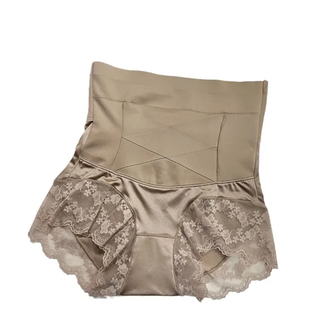 High Waist Body Shaping Plus Size Women's Strong Belly Pants - Image 6