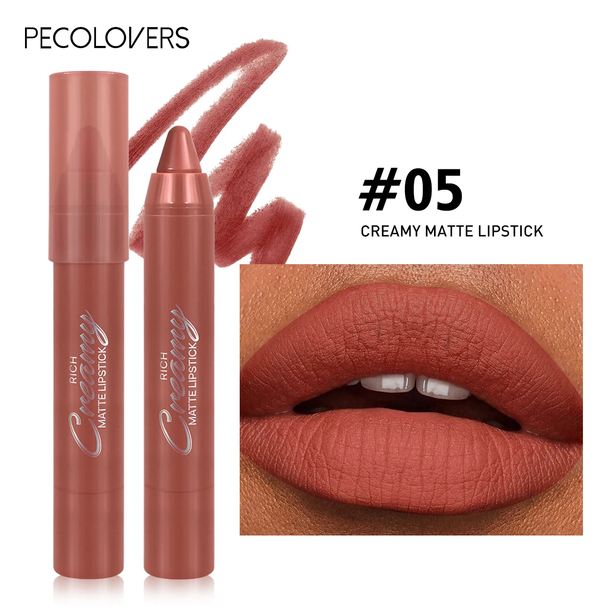 thumbnail image 1 of Bright Lipstick Easy to Color Lipstick Color Moisturizing Lip Gloss Easy to Color Lip Glaze Rotating Bright Lipstick Pen, 1 of 5