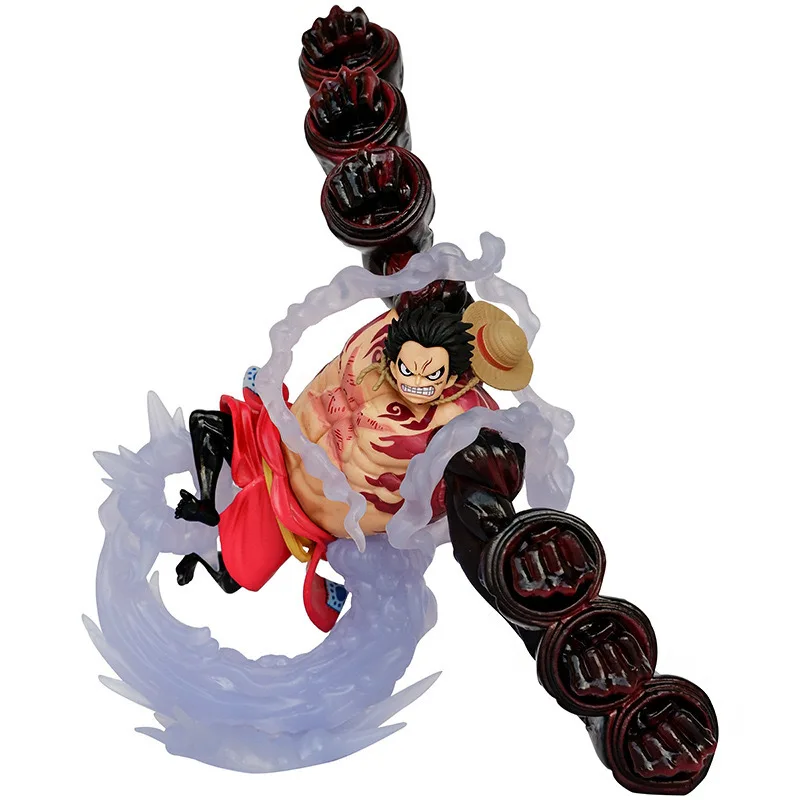 

Anime One Piece Gear 4 Luffy Figures Monkey D Luffy Snake Man Action Figures PVC Model Collection Ornamen Toys Doll Gifts