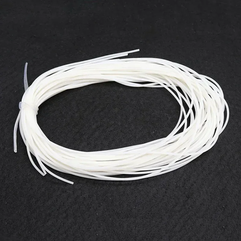 Cavo In Gomma Siliconica - O-ring 1mt, Bianco, Per Guarnizioni E Antiscivolo