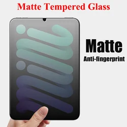 Matte Frosted Tempered Glass Screen Protector with Full Cover Anti-Fingerprint Properties (For iPad mini 6)