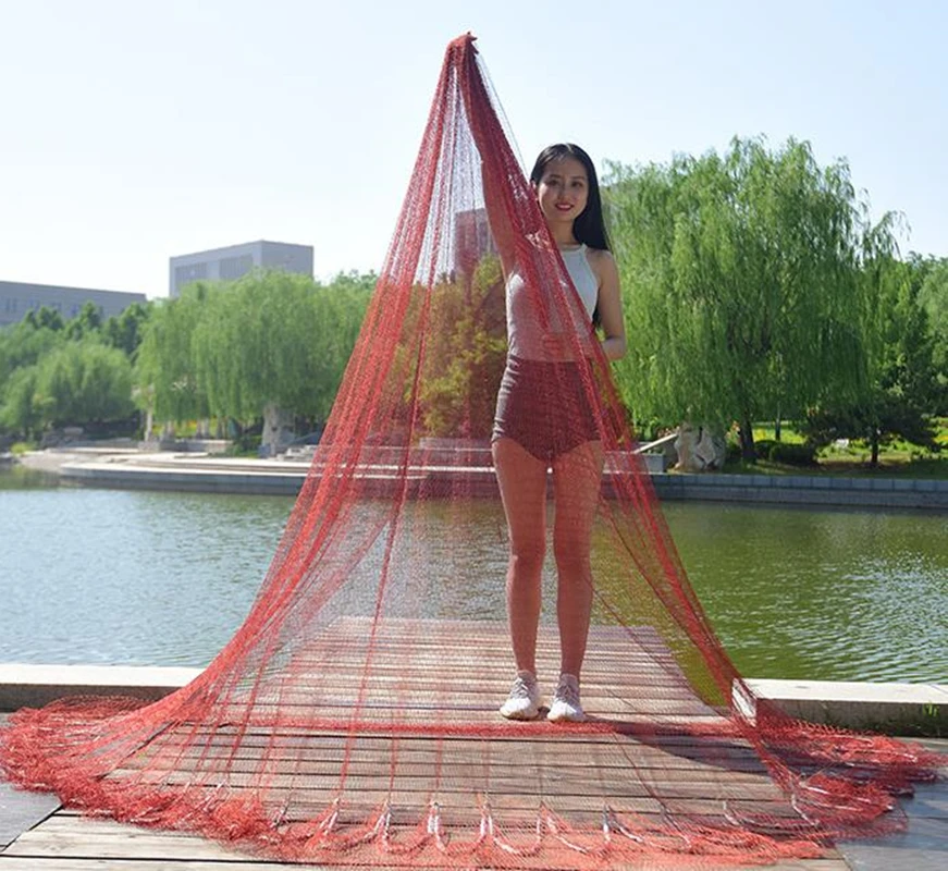 Fine Fishing Net with Floats Cast Net Easy Throw Catch Fishing Net Hunting  Hand Throw Small Mesh Trap - AliExpress