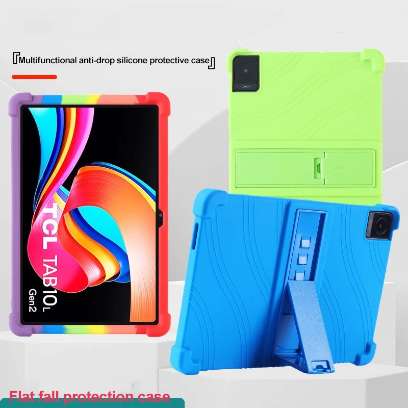 Per Samsung Galaxy Tab S10 Pro S9 Ultra 10.1 Pollici 2022 Tablet Pc Android 25*16Cm Airbag Antiurto Supporto Regolabile In Silicone Morbido