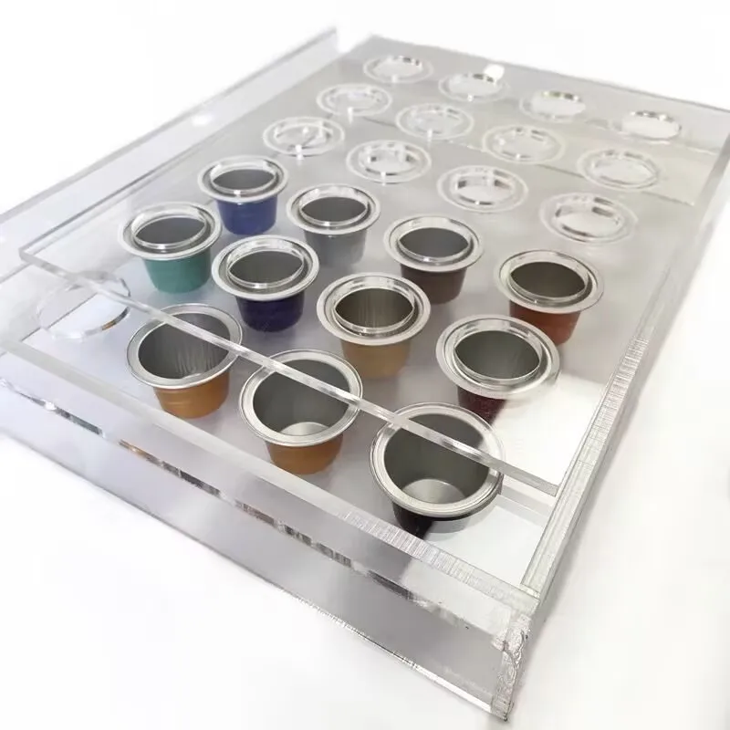 20/ 12 Holes K-CUP Nespresso Coffee Distributor Coffee Powder Distribution Tool Capsule Filler