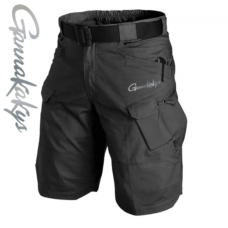 Summer Men's Fishing Shorts Quick Drying Tactical Shorts Multi Pocket Outdoor Hunting and Fishing Pants fishing shorts