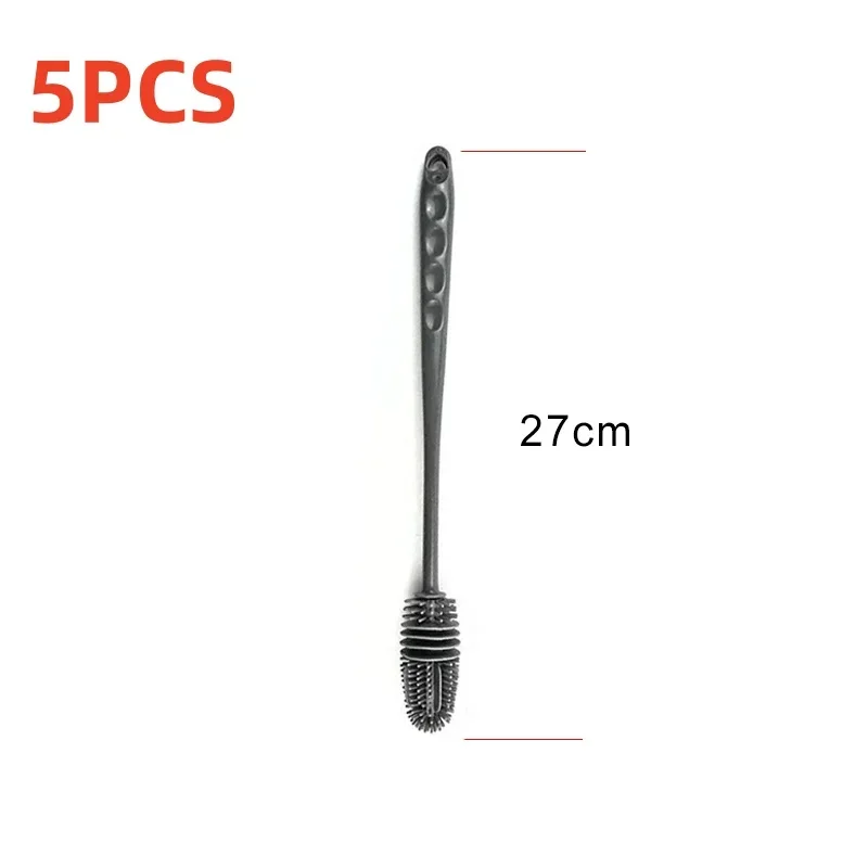 Silicone Long-Handle Bottle and Cup Cleaning Brush