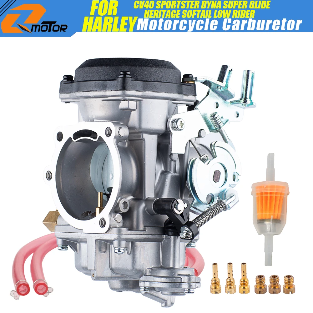 

Motorcycle Carburetor For Harley Davidson Sportster XL XLH 883 1200 R L C Dyna Super Glide Heritage Softail Low Rider Road King