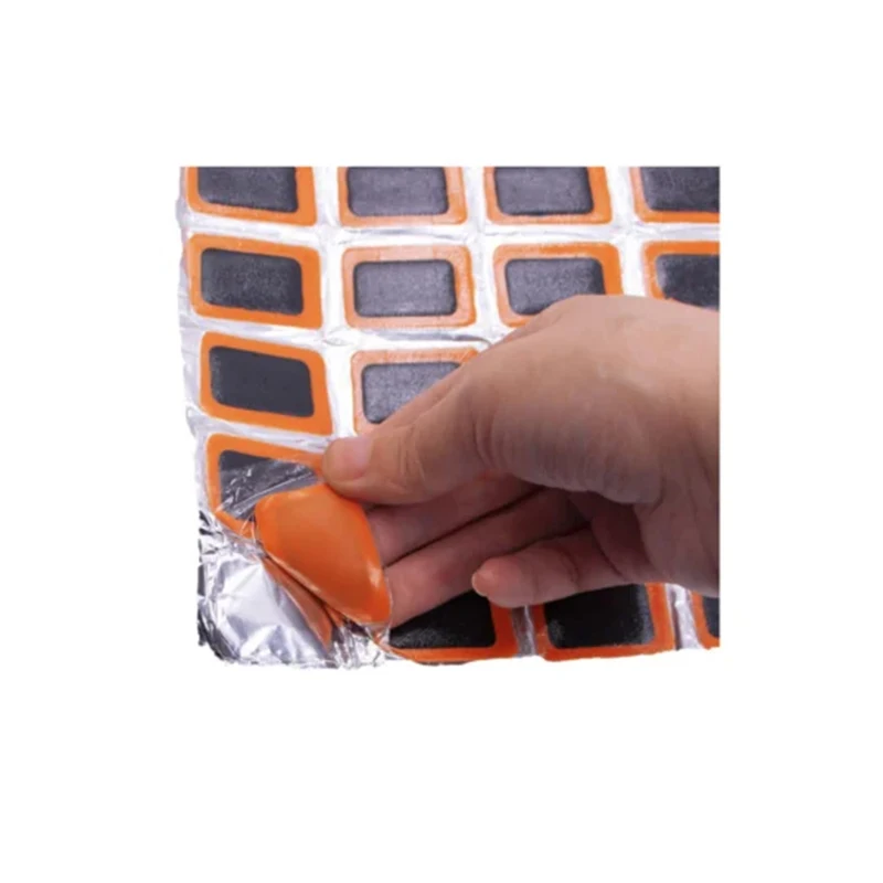 Patch Per Pneumatici Per Biciclette, 48 Pc Pezzi Di Riparazione In - Foto 4