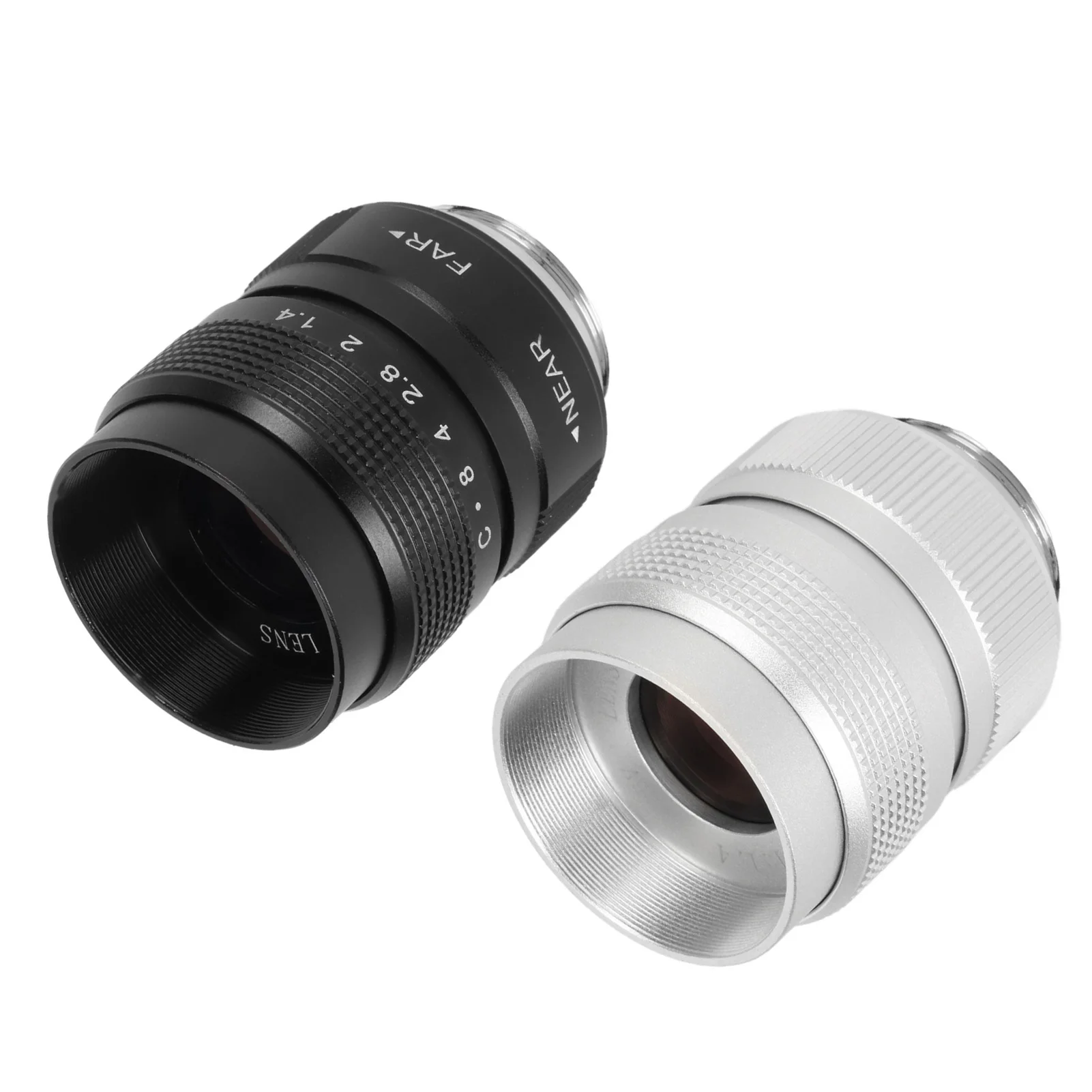 Description Picture 5 of item25mm F1.4 C Mount Film Lens Clear Efficient Light Conduction C Mount Camera Lens for Bar Shop Parking House Warehouse
