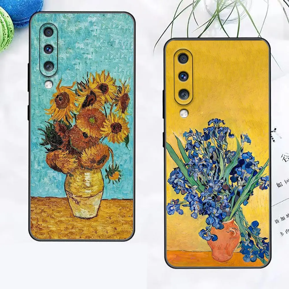 Sunflowers Starry Night Van Gogh Art Case For Samsung Note 20 10 Ultra sunflowers-starry-night-van-gogh-art-case-for-samsung-note-20-10-ultra