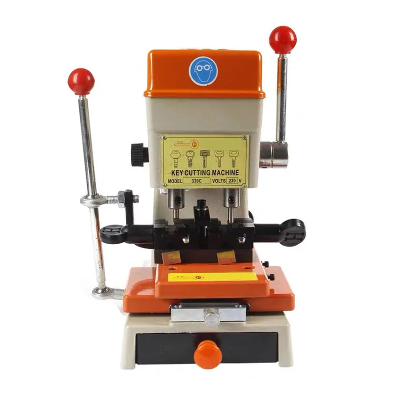 

339C vertical punching and milling slot key duplicating machine key cutting machine multifunctional end milling key machine