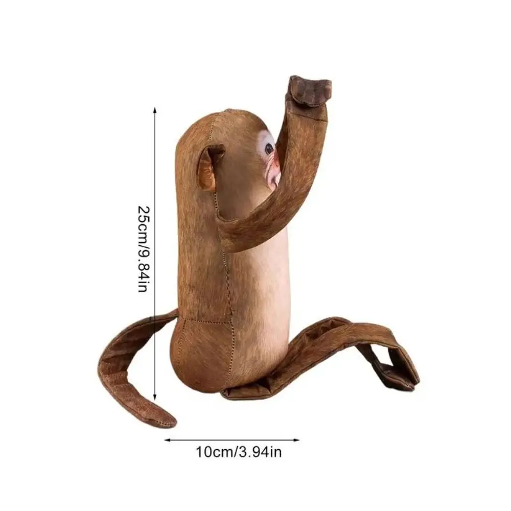 Hugging Monkey Plush Toys Stuffed Animal Sleeping Monkey Plush Dolls Decoration Cartoon Anime Monkey Stuffed Toys Birthday Gift