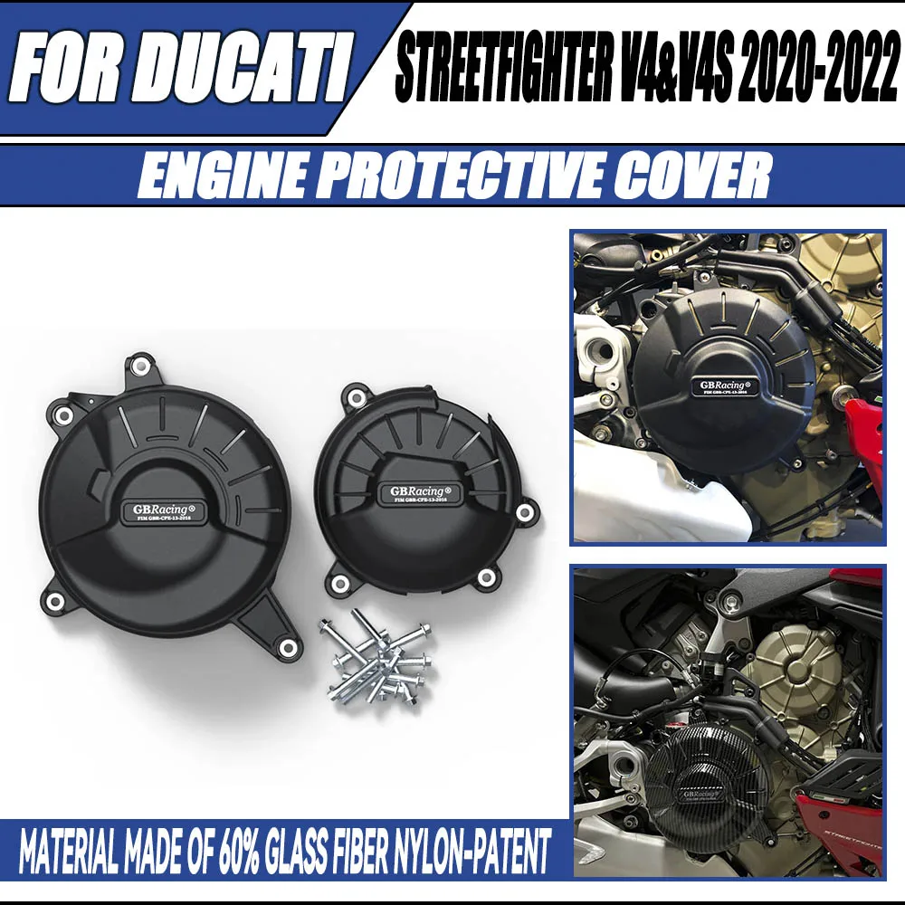 

For DUCATI Streetfighter V4 & V4S 2020 2021 2022 Motorcycles Engine cover Protection case