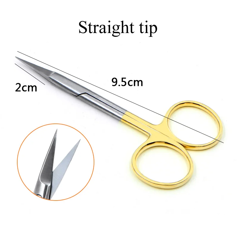 Ordinary surgical eye scissors beauty scissors cut tissue