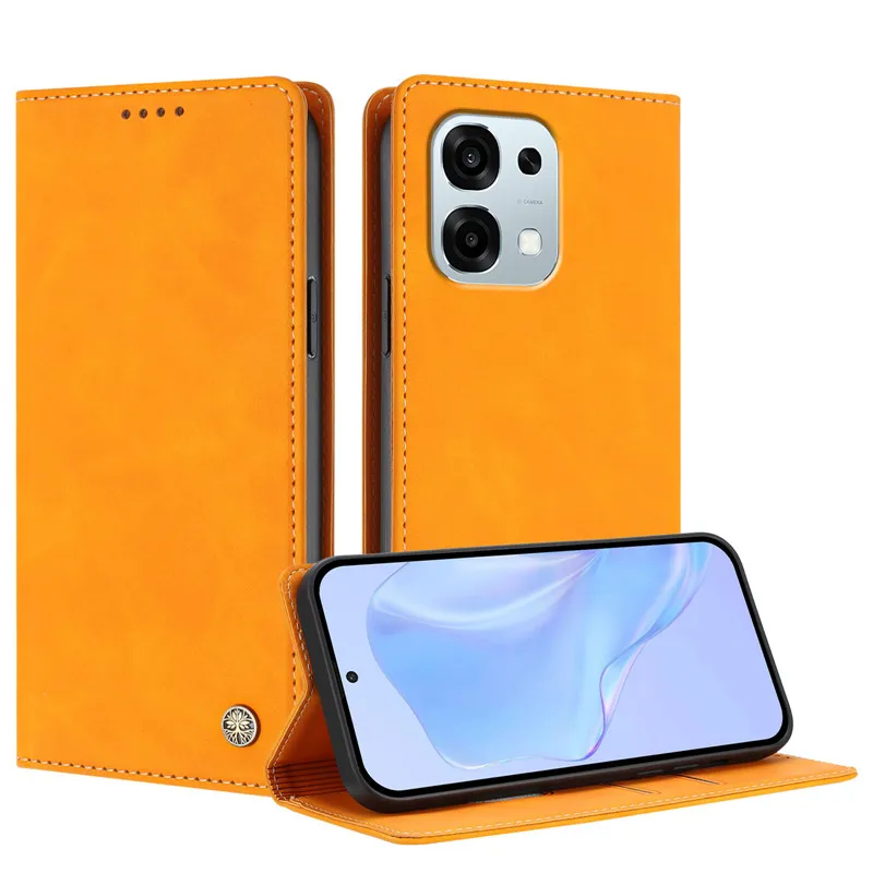 Luxury Wallet Flip Cover Phone Case - Magnetic Shockproof Leather