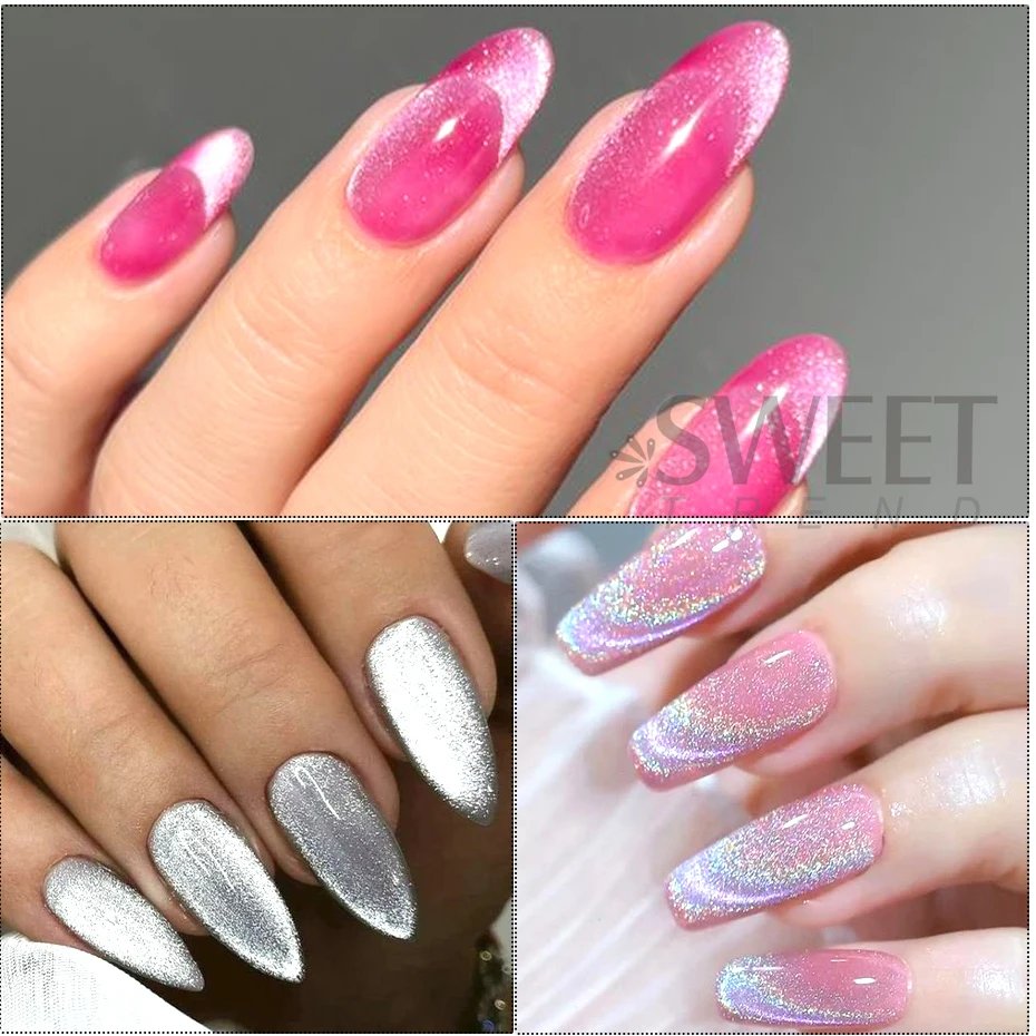 Magnetic Nail Art Tools-15cm Strong Wide Magnetic Nail Stick 9D Effect For UV Gel Line Strip French Manicure