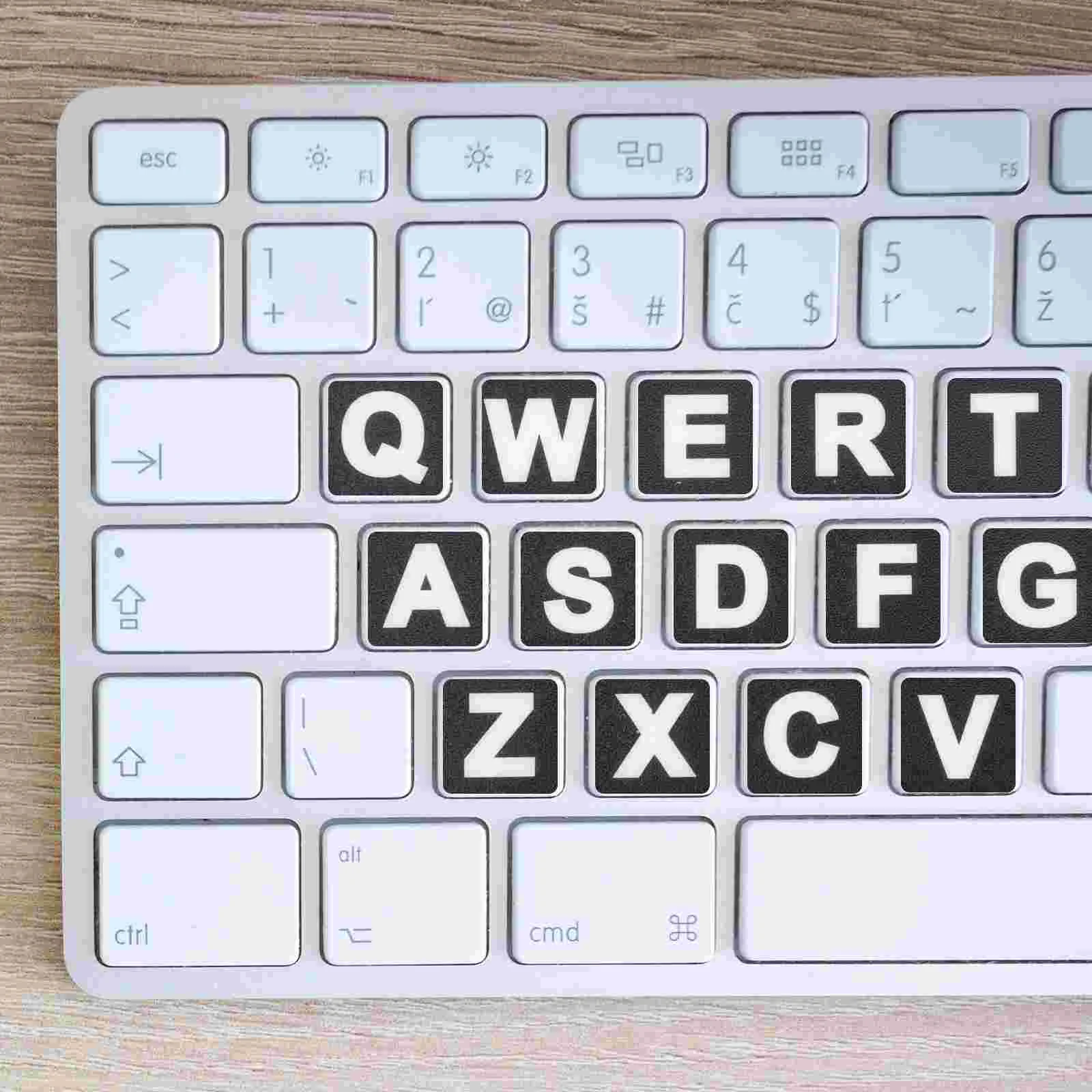 

3 Sheets Keyboard Letter Letter Laptop Stickers English Computer Laptop Accessories Language Decals Replacement Letters Labels