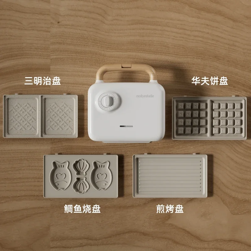 White waffle pan 209