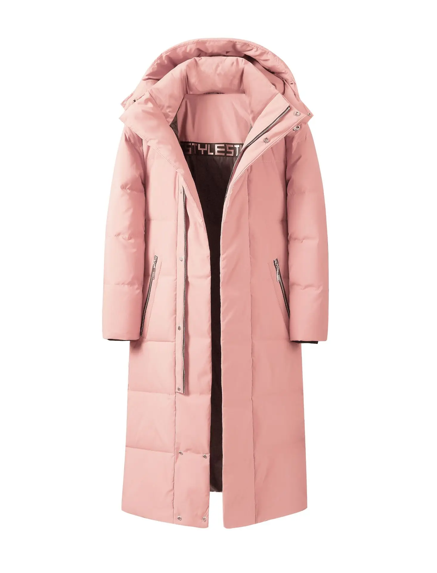 ジャケット・アウター British classical long coat pink Pink Rains Unisex Long Jacket | WHISTLES | Whistles US |