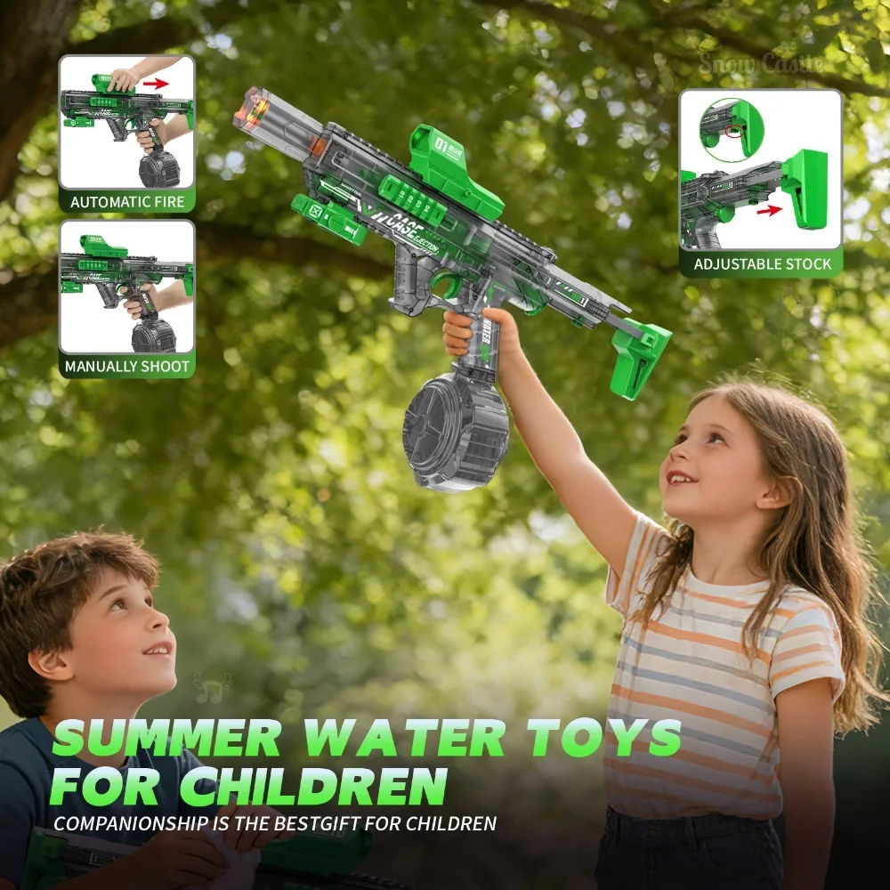 Elektrische Wasserpistole Mit Rückstoß Und Led Lichteffekten_voghion.com