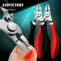 1Pcs Toenail Clippers for Thick Ingrown Toenails Large Handle Stainless Steel Nail Clipper Cutters Pedicure Tools 1