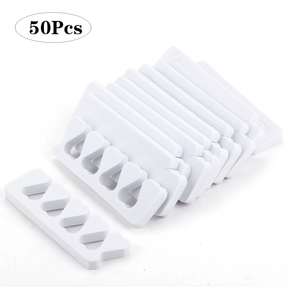 50pcs White