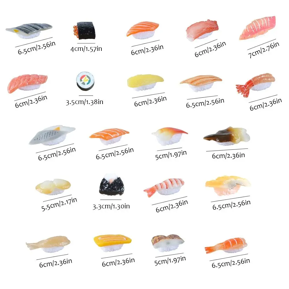 Pretend Play Simulation Sushi Model Cooking Toys Japanese Food Food Toys Rice Ball Simulation Food Simulation Kitchen Toy Boy 5
