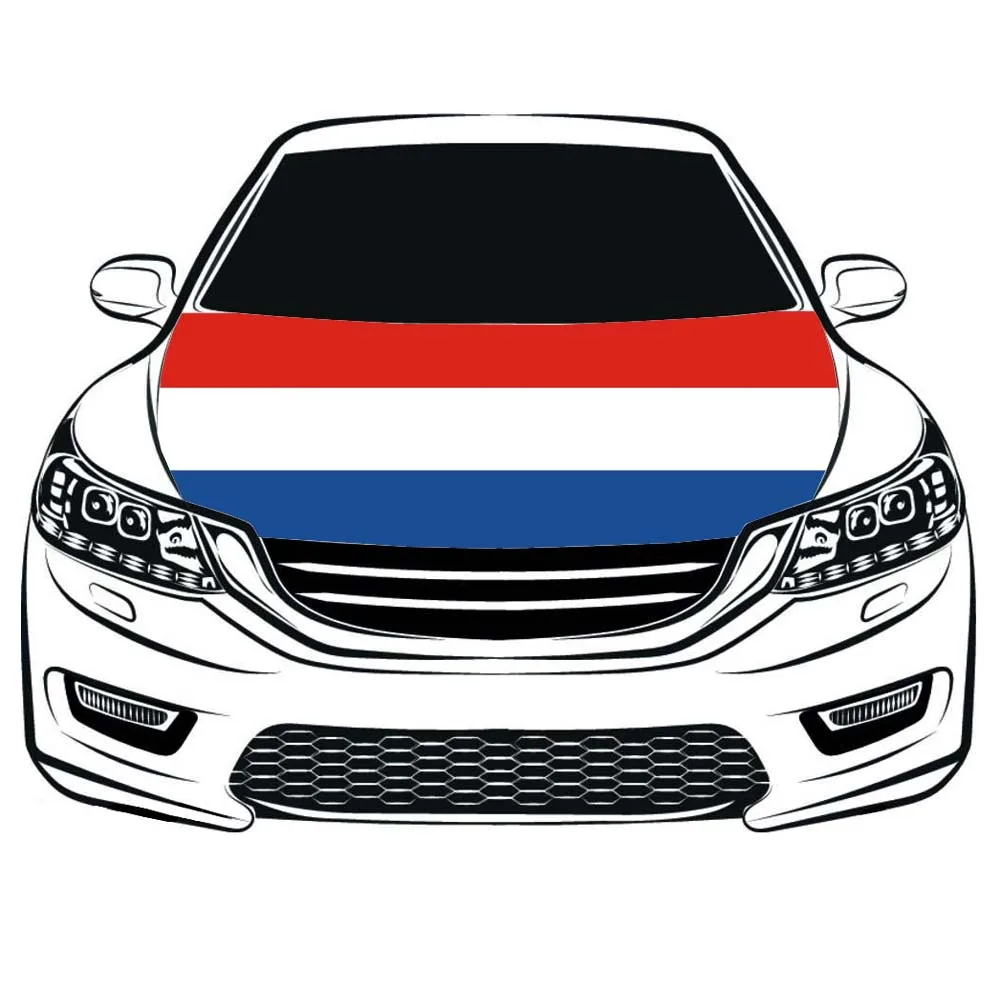 

Netherlands national flag car Hood cover flags 3.3x5ft/5x7ft 100%polyester,car bonnet banner