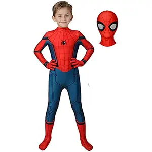 Костюм Человека-паука для детей и взрослых, боди для косплея тобей Магуайра, костюм супергероя зентай, костюм для Хэллоуина, карнавальные костюмы