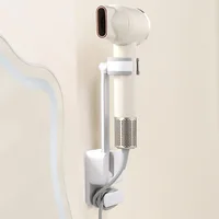 Bathroom Hair Dryer Holder, Multifunctional Adjustable Rack for Living Room 2