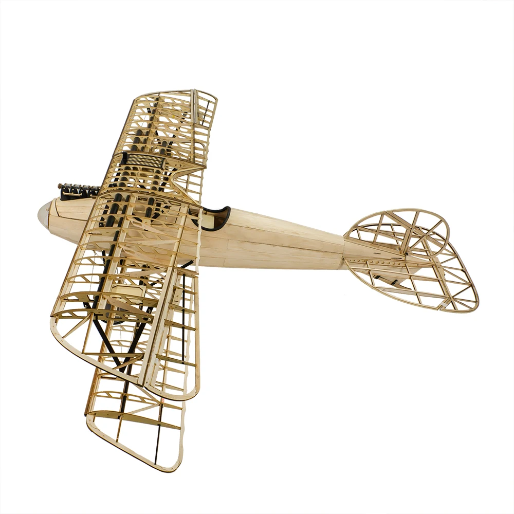 Avion RC 1800mm en vol dans le ciel bleu, démonstration de stabilité pour débutants