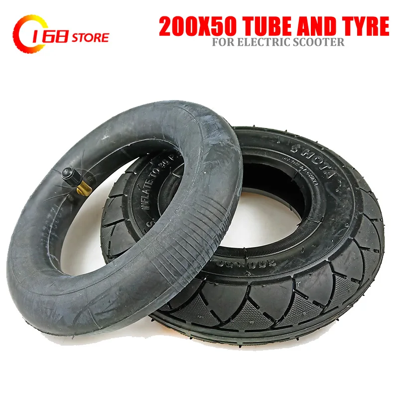 Scooter Elettrico Da 8 Pollici Di Buona Qualità 200X50 Pneumatico E Camera D'Aria Per Razor E100 E150 E200 Espark Crazy Cart S