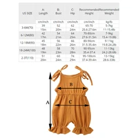 2024 Baby Girls Summer Romper Solid Cotton Sleeveless Lace Jumpsuit Clothes Newborn Boot Cut Pants Outfits Bodysuit For 0-3T 5