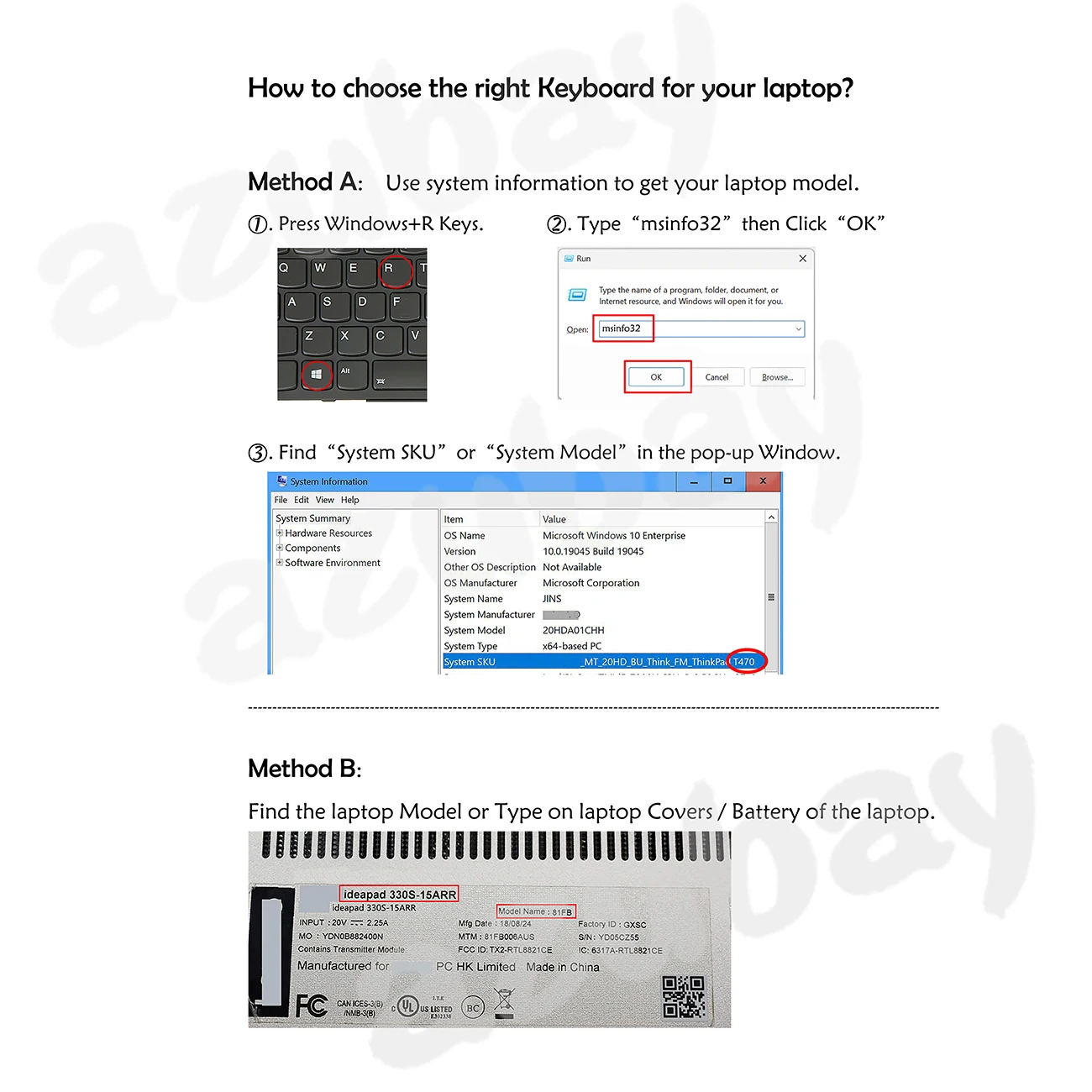 Amerikaans Engels toetsenbord voor HP Elitebook X360 830
