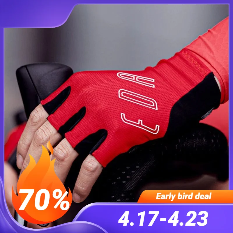 

Lameda Breathable Half-finger Gloves Men's Cycling Gloves Wear-resistant Gym Gloves Cushioning Bicycle Accessories