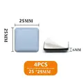 Square 25x25mm 4pcs