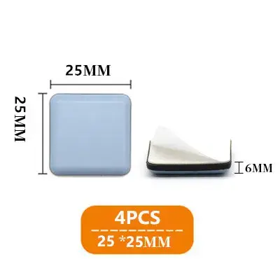 4pcs/set Furniture Leg Slider Pads Anti Scratch Easy Move Heavy Furniture Thickened Moving Pad Anti-abrasion Floor Protector Mat - Image 21