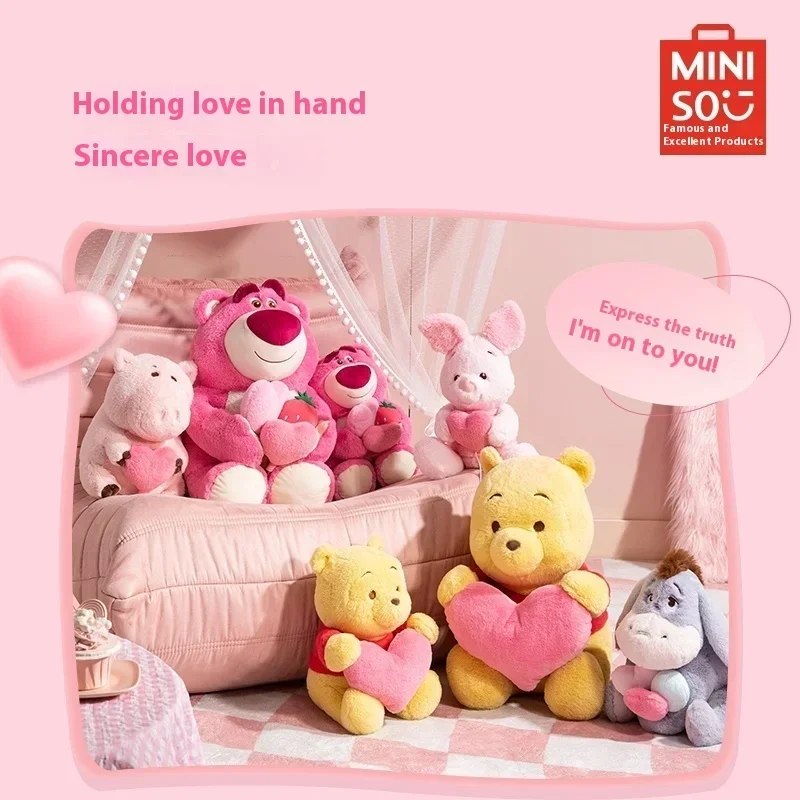 Miniso Eeyore Plush Doll Lotso Winnie Confession Series Figure