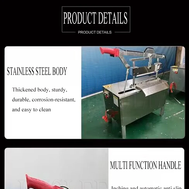 110V 220V Home Appliance Frozen Meat Bone Cutting Machine Desktop Commercial Electric Bone Sawing Machine For Cutting Bones - Image 4