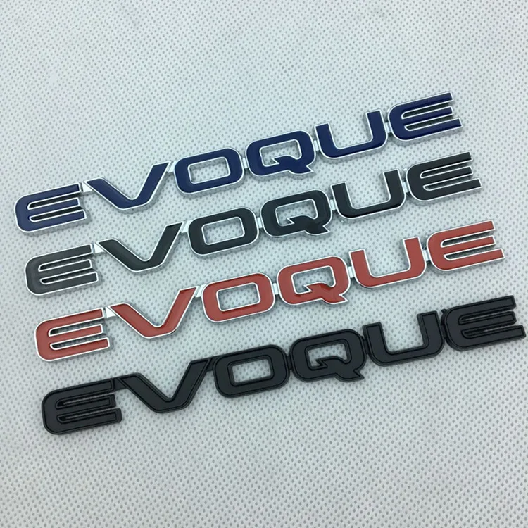 

Suitable for Range Rover Evoque logo letters, car stickers, modified landscaped rear end emblem, dead spirit emblem