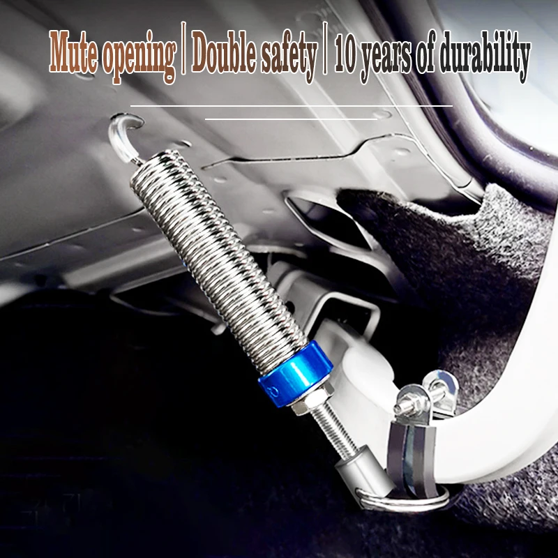 Adjustable Car Trunk Lid Lift Device – Enhanced Metal Spring Tool