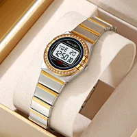 SKMEI 2446 Luxury Casual Female Girl Sports Watches Waterproof Digital Wristwatches Ladies Electronics Watch Mini reloj mujer