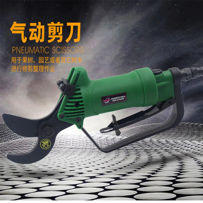 Pneumatic Pruning Shears Gardening Scissors Air Secateur Pruners Yard
