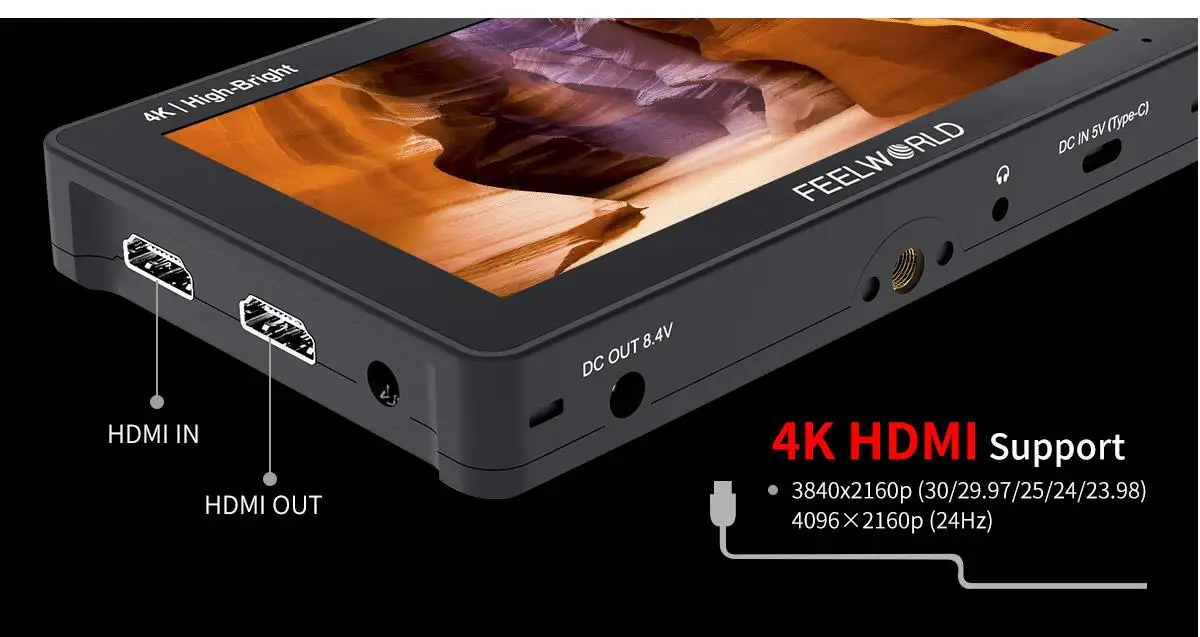 . F5 PROX 5.5'' High Bright Camera Field Monitor Touch Screen 1600nit 1920*1080