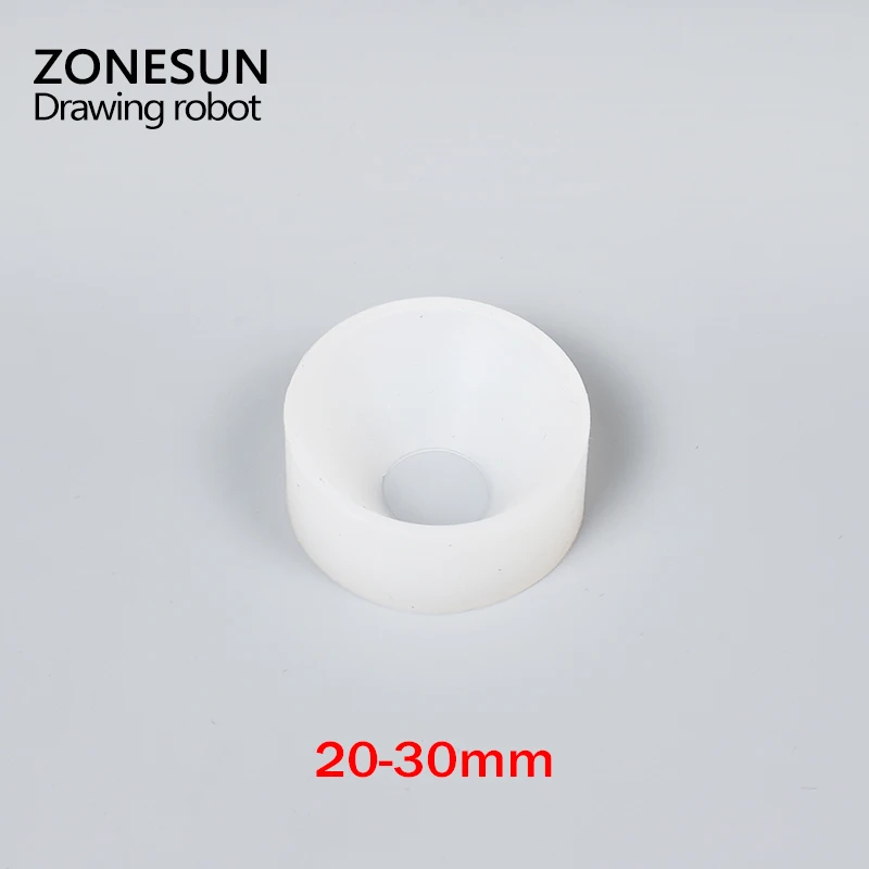 Cap screwing chuck bottle cap adoptor of capping machine silicone capping chuck 10-50mm anti-wear perfume bottle capping tool