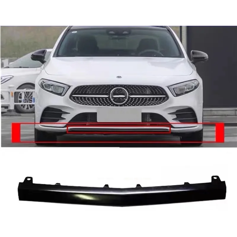 Front bumper chrome decorative strip For Mercedes Benz A-Class W177 A200 A180 A220 -