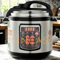 Multi-function Touch Electric Pressure Rice Cooker 6L-8L - 220V 2