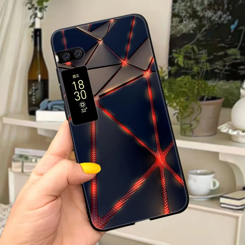 Marble Wolf Cute Silicone Soft TPU Phone Cover Case